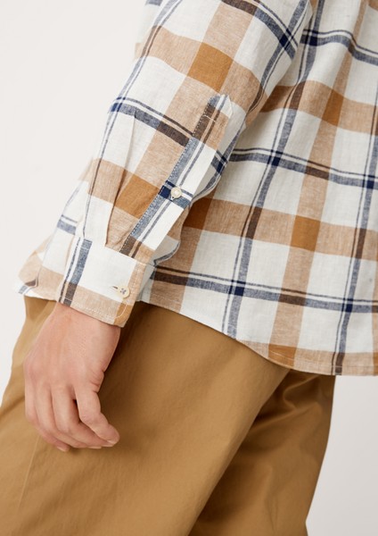 Hommes Chemises | Regular : chemise légère à carreaux - WZ69287