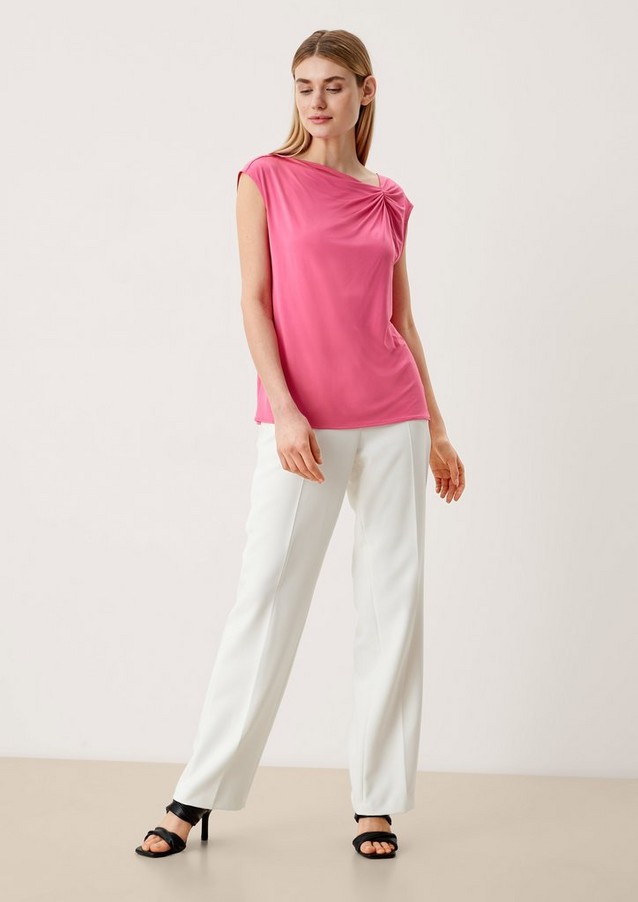 Damen Shirts & Tops | Top mit Knotendetail - XV33391