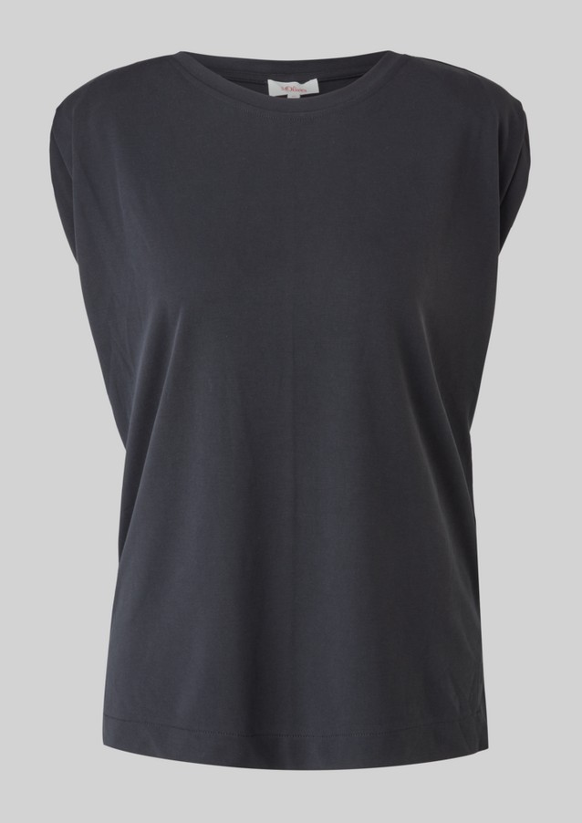 Damen Shirts & Tops | Shirt mit Schulterpolstern - KQ04254