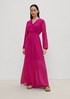 Maxi dress in a wrap-over look from comma