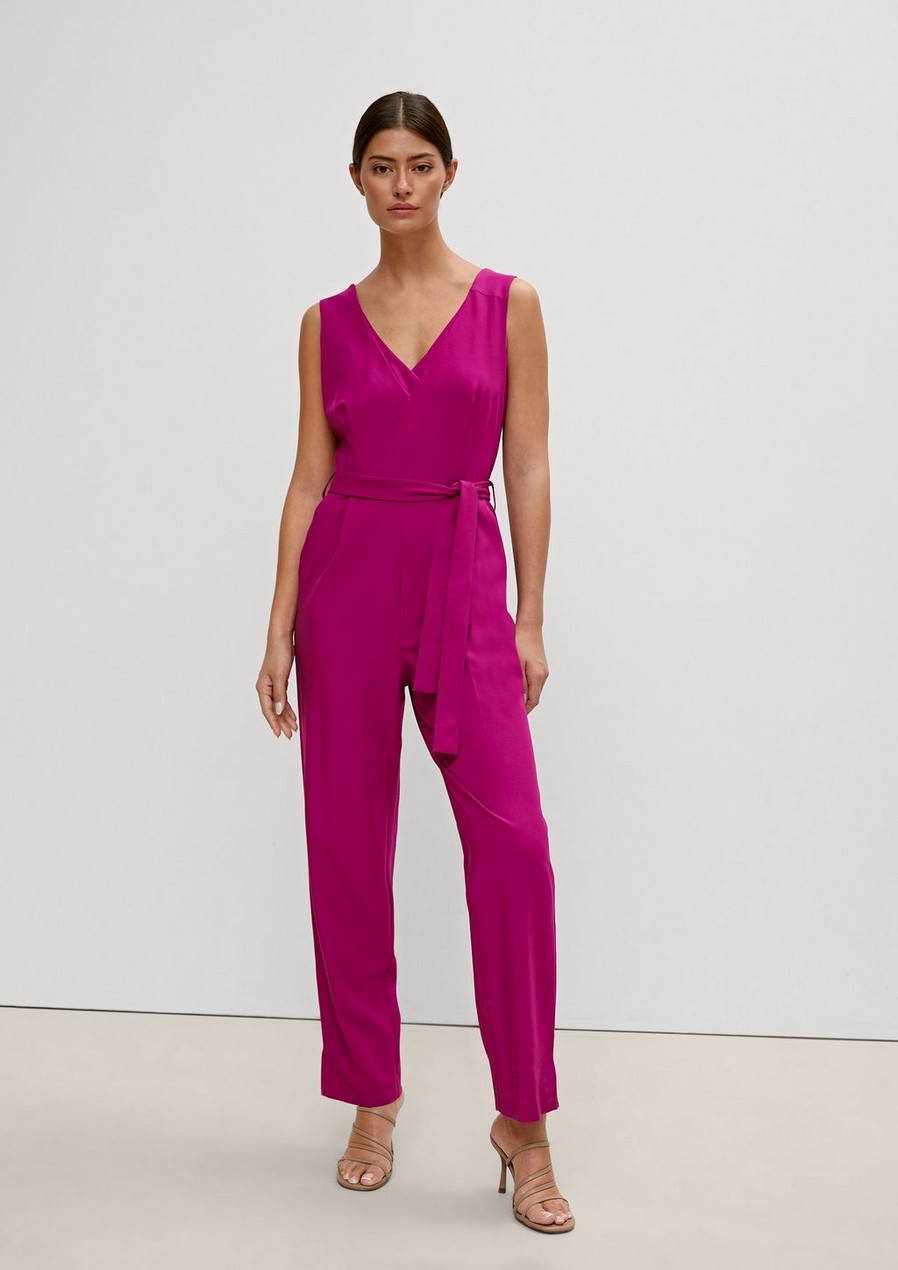 comma Jumpsuit with a V-neckline
