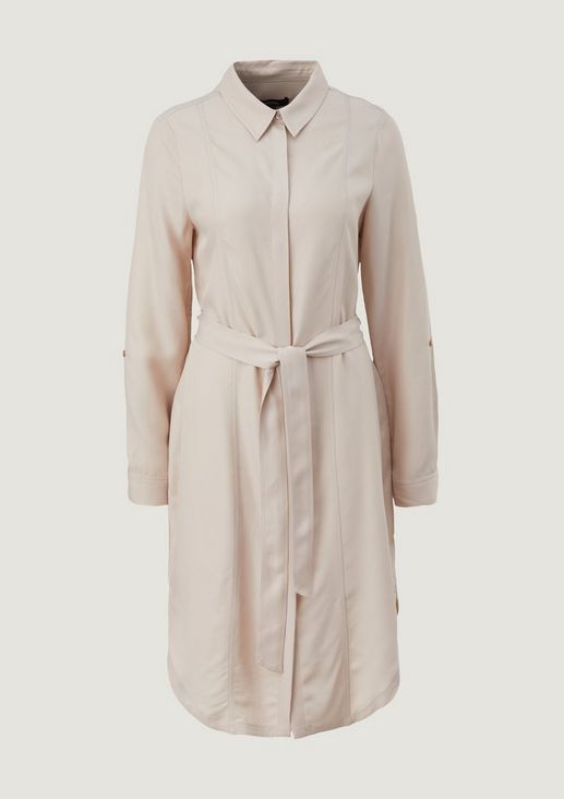 Twill blouse dress from comma