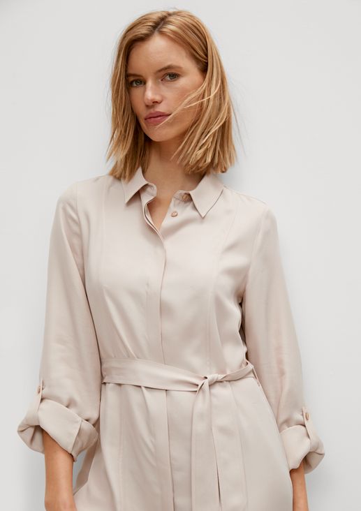 Twill blouse dress from comma