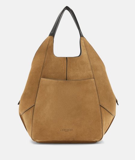 Large suede bag from liebeskind
