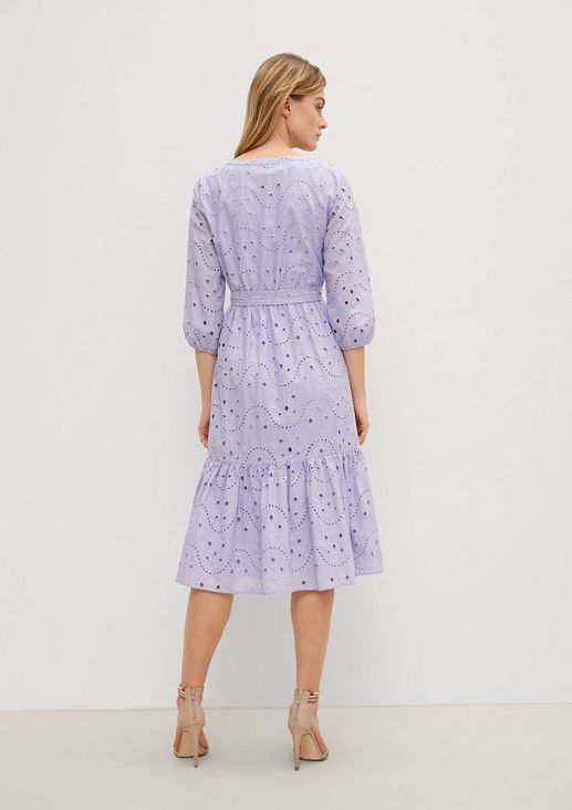 Kleid mit Broderie Anglaise 