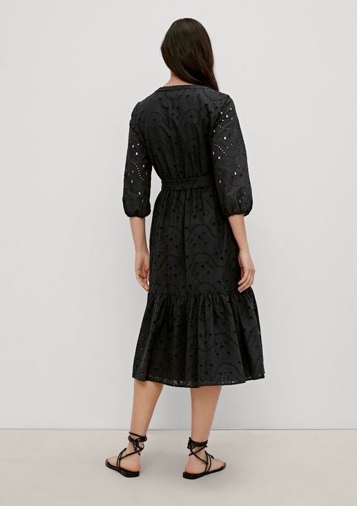Kleid mit Broderie Anglaise 