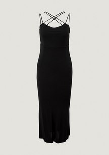 Jersey dress with spaghetti straps from comma