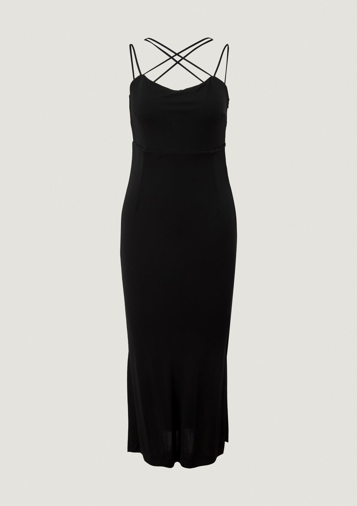 Jersey dress with spaghetti straps from comma