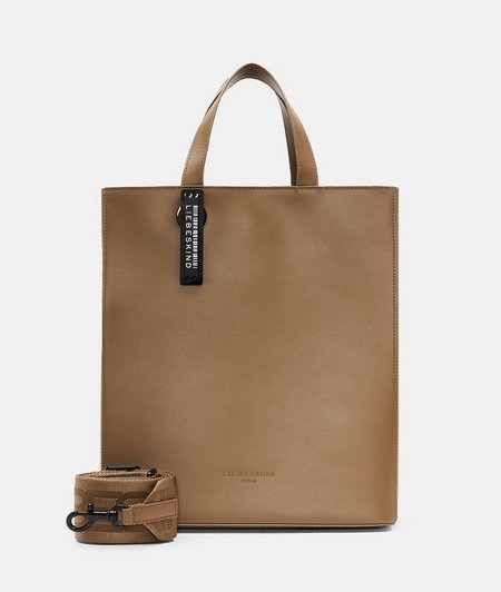 Square leather handbag from liebeskind