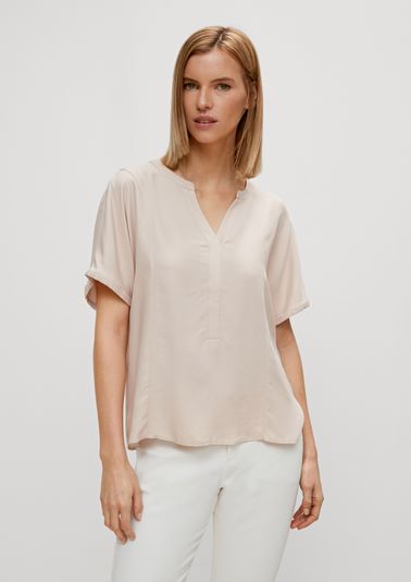 Blouse in a blend of lyocell and viscose from comma