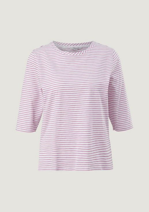 Striped cotton top from comma