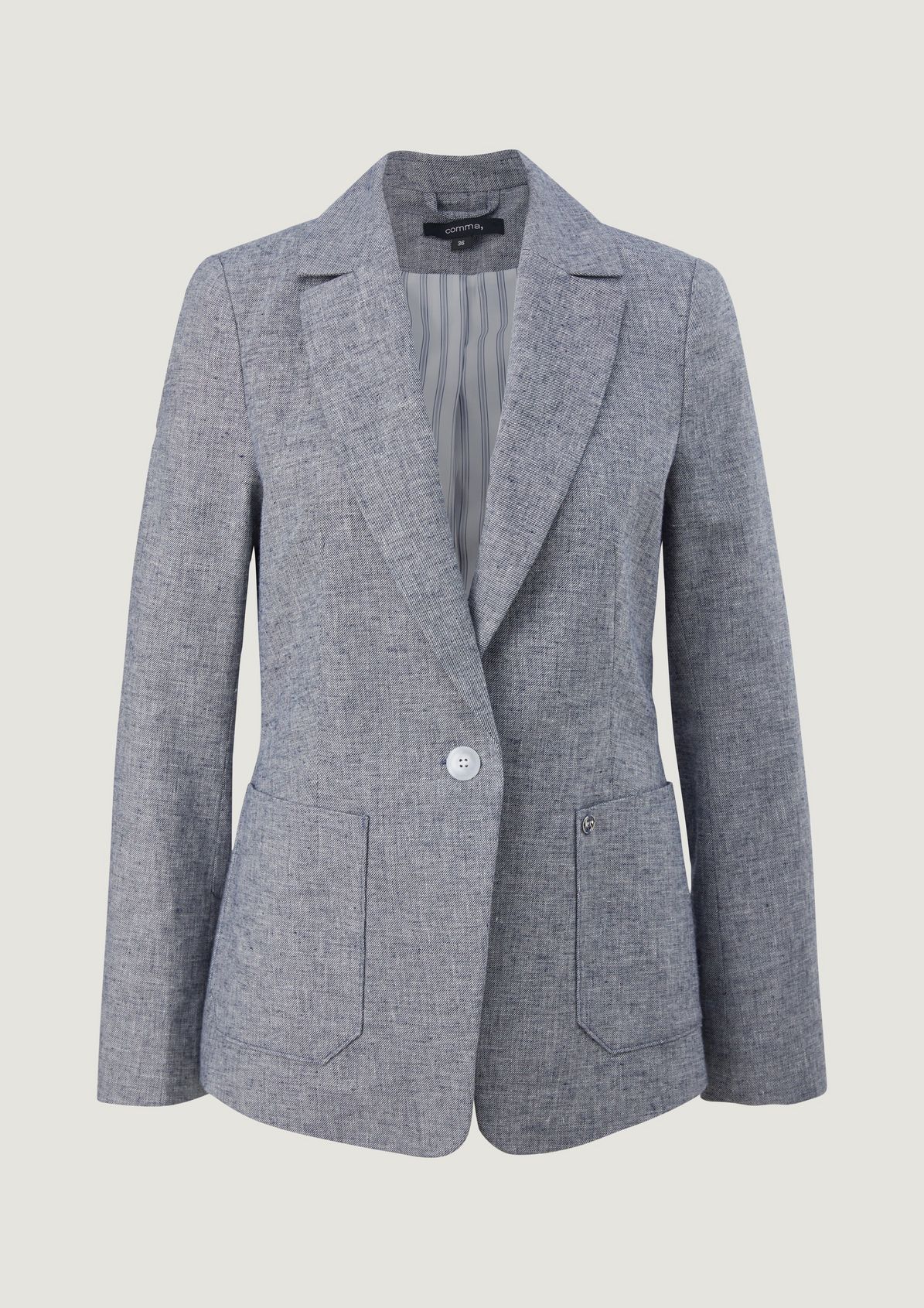 Blazer in a linen blend from comma