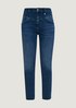 Slim: 7/8-length jeans with a high waist from comma