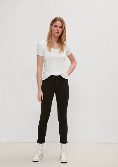 Skinny: Trousers in a lyocell blend from comma