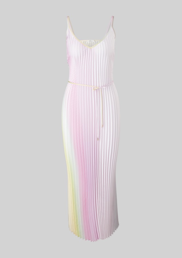Damen Kleider | Plisseekleid mit Farbverlauf - BZ66149