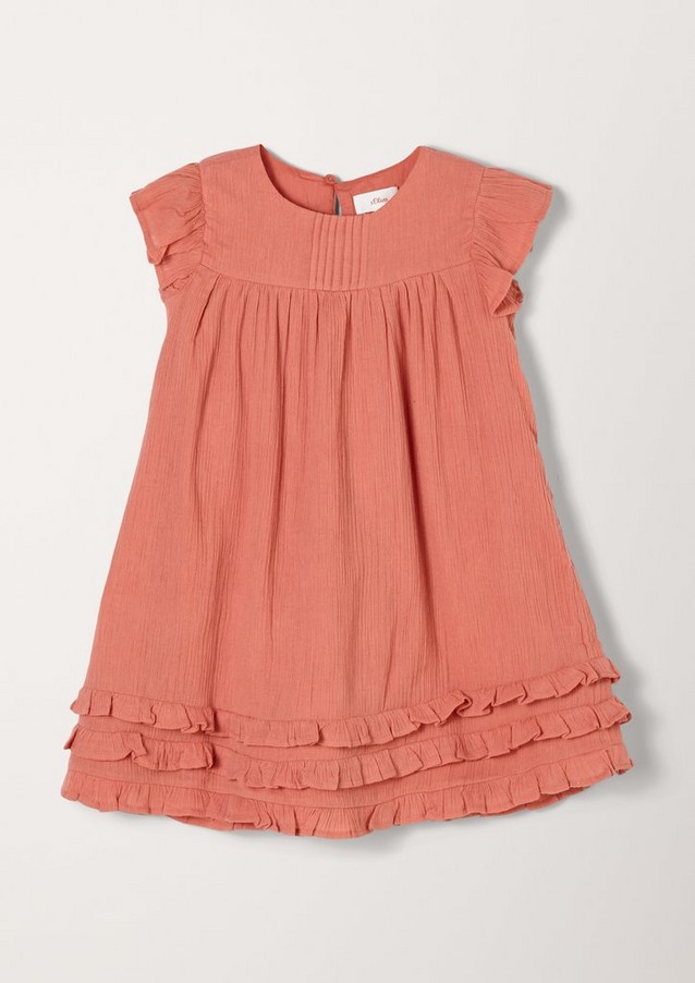 Junior Kids (sizes 92-140) | Tiered dress with flounce sleeves - MN44125