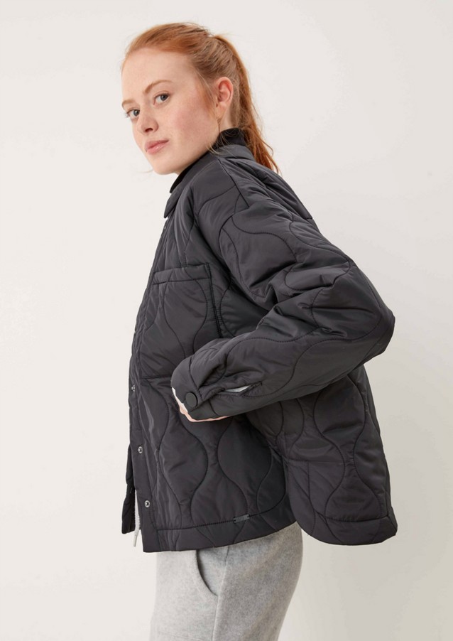 Women Jackets | Quilted jacket with breast pockets - QG21634