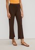 Slim fit: flared trousers from comma