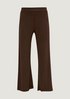 Slim fit: flared trousers from comma