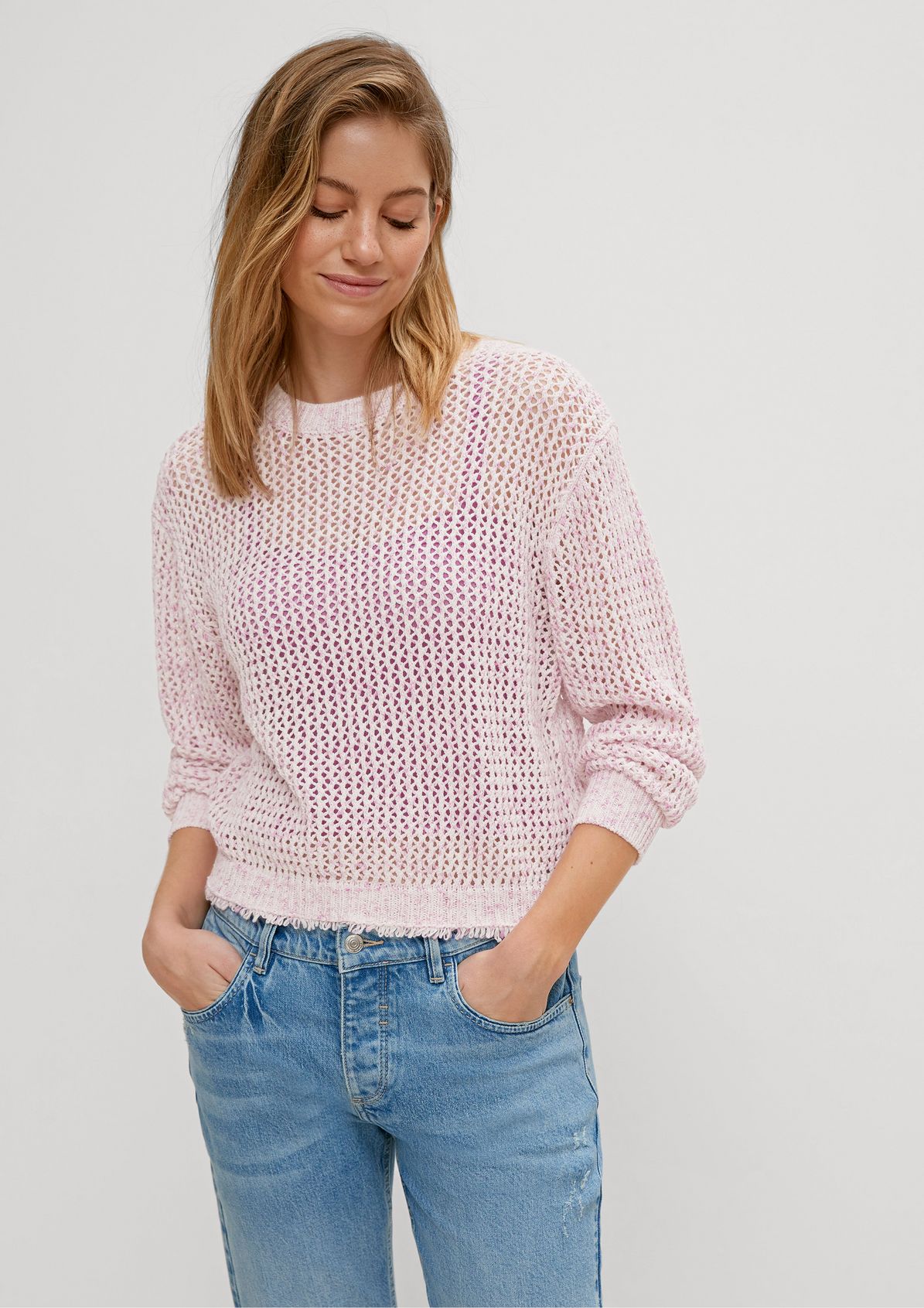 Openwork knit jumper from comma
