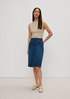 Asymmetric denim skirt from comma