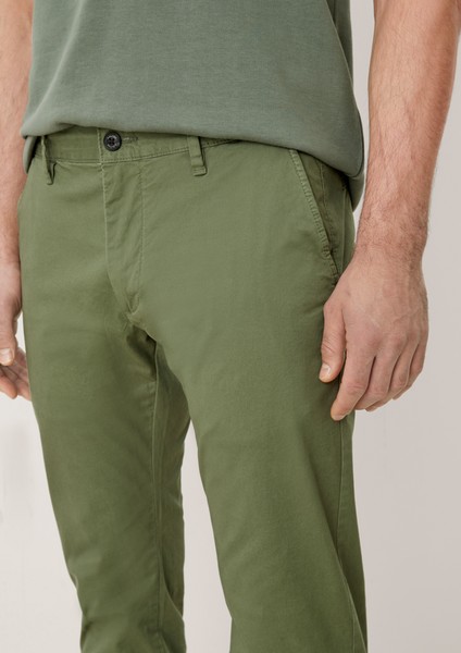 Men Trousers | Slim: stretch cotton chinos - JE39966