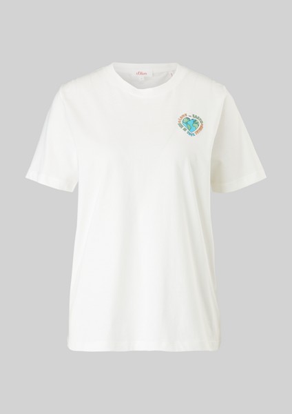 Damen Shirts & Tops | Jerseyshirt mit Statementprint - OL16777