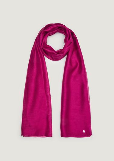 Scarf with a percentage of silk from comma