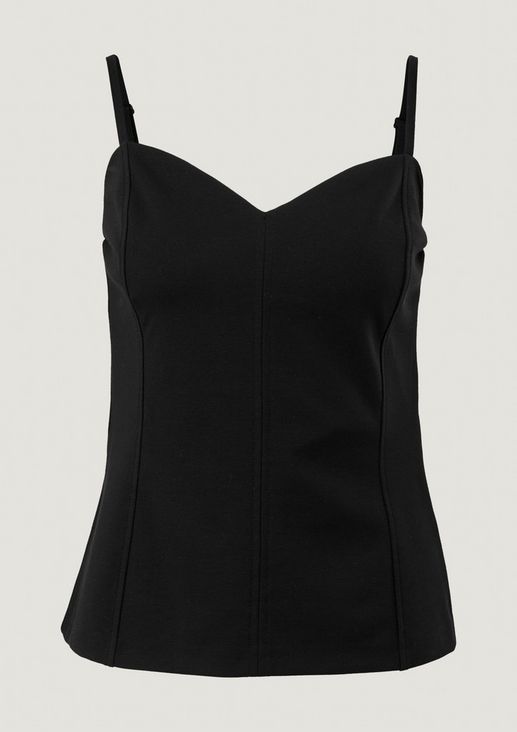 Corset-style top from comma