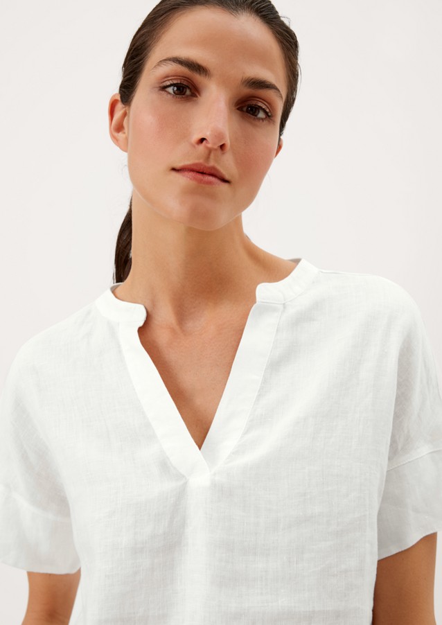 Damen Shirts & Tops | T-Shirt im Materialmix - KC51871