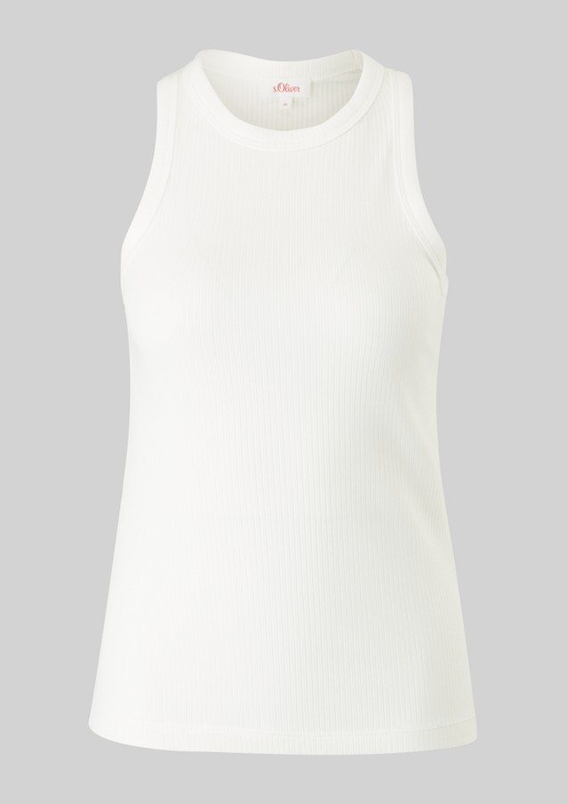Femmes Shirts & tops | Débardeur à la texture côtelée - AE38524