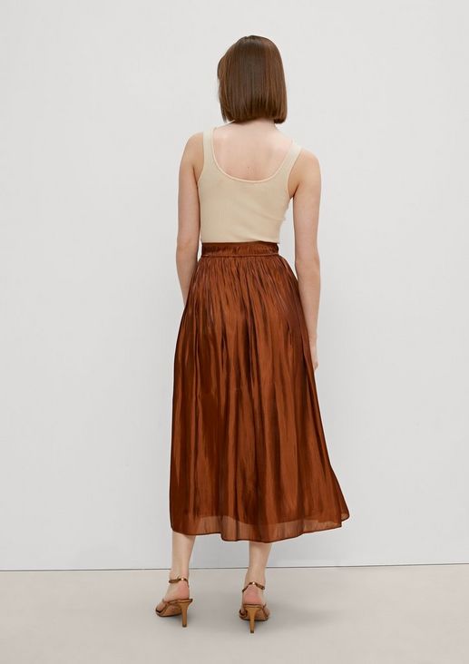 Skirt in a metallic look from comma