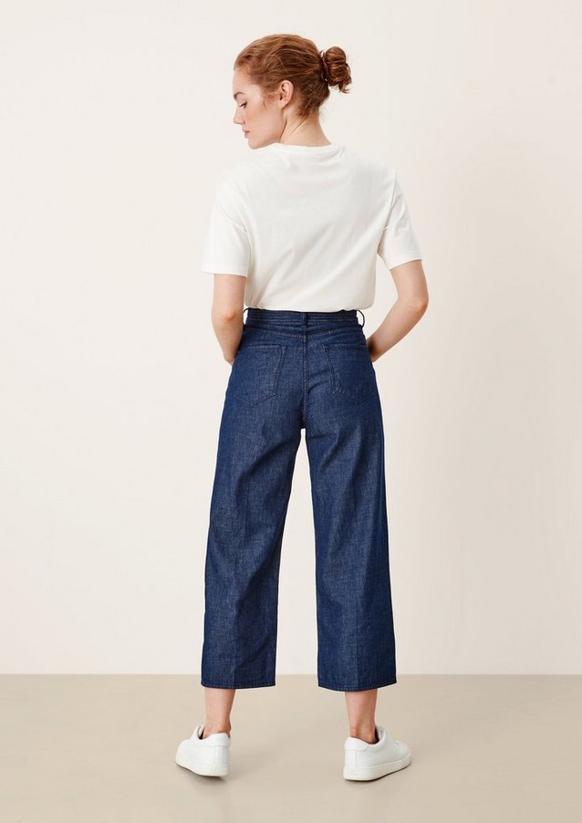 Femmes Jeans | Regular : jupe-culotte dotée d'une ceinture à nouer - AX15781
