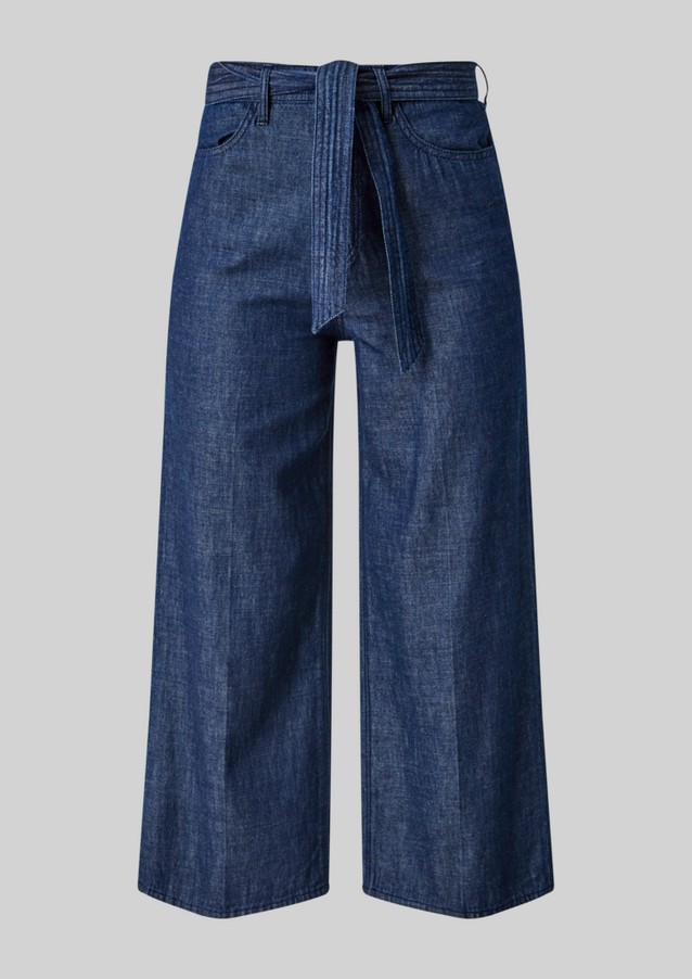 Femmes Jeans | Regular : jupe-culotte dotée d'une ceinture à nouer - AX15781