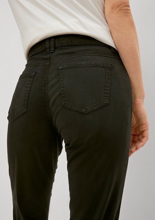 Slim: lyocell blend trousers from comma