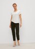 Slim: lyocell blend trousers from comma