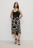 Skirt with an all-over pattern from comma