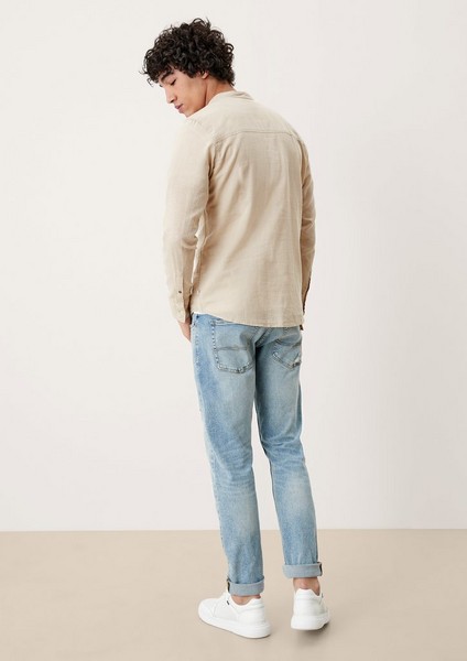 Hommes Chemises | Regular : chemise à la texture tissée - VT38357