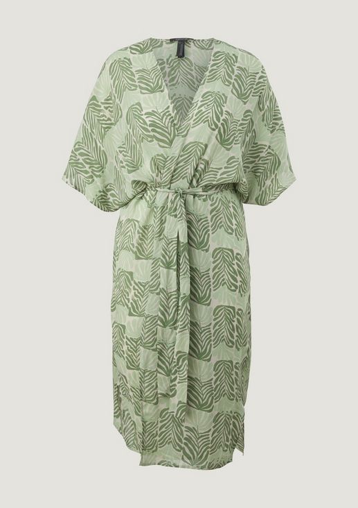 Kimono à imprimé all-over de Comma