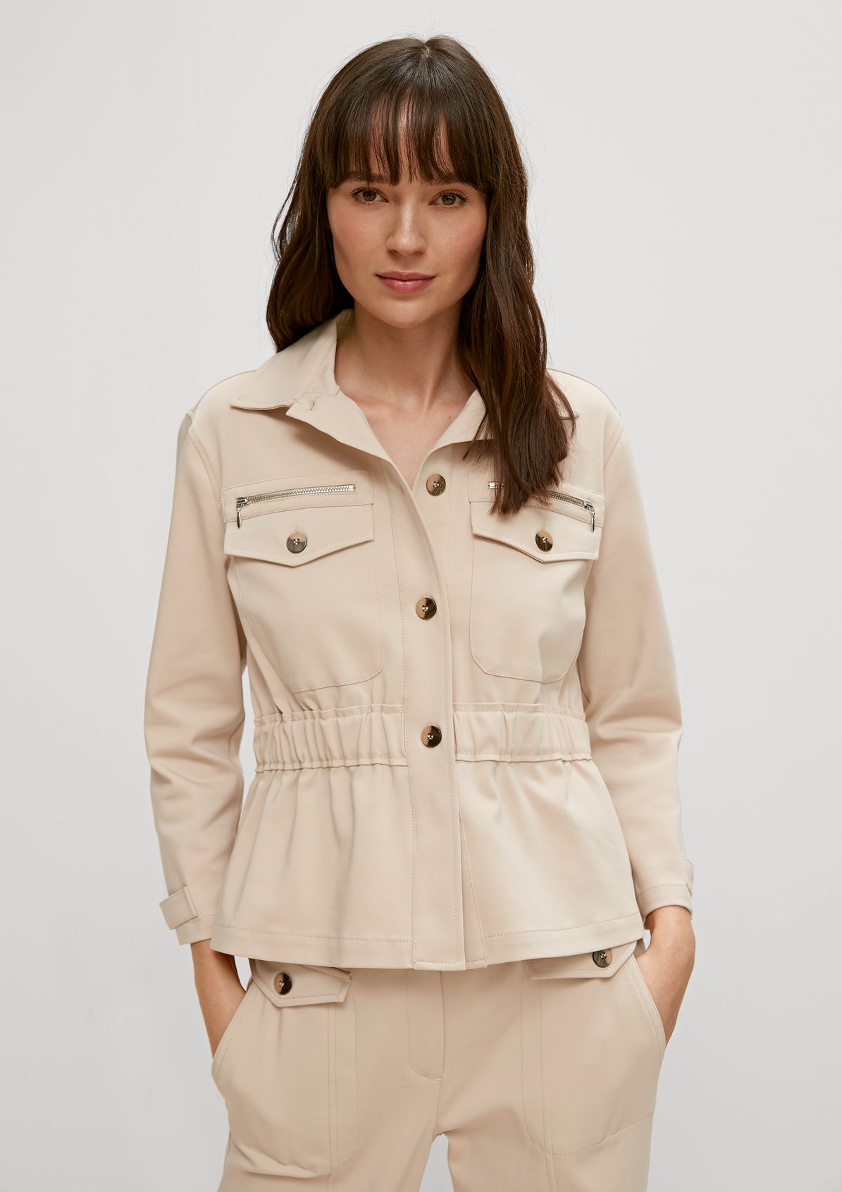 Blazer jacket in a utility style from comma