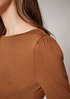 Stretch viscose T-shirt from comma