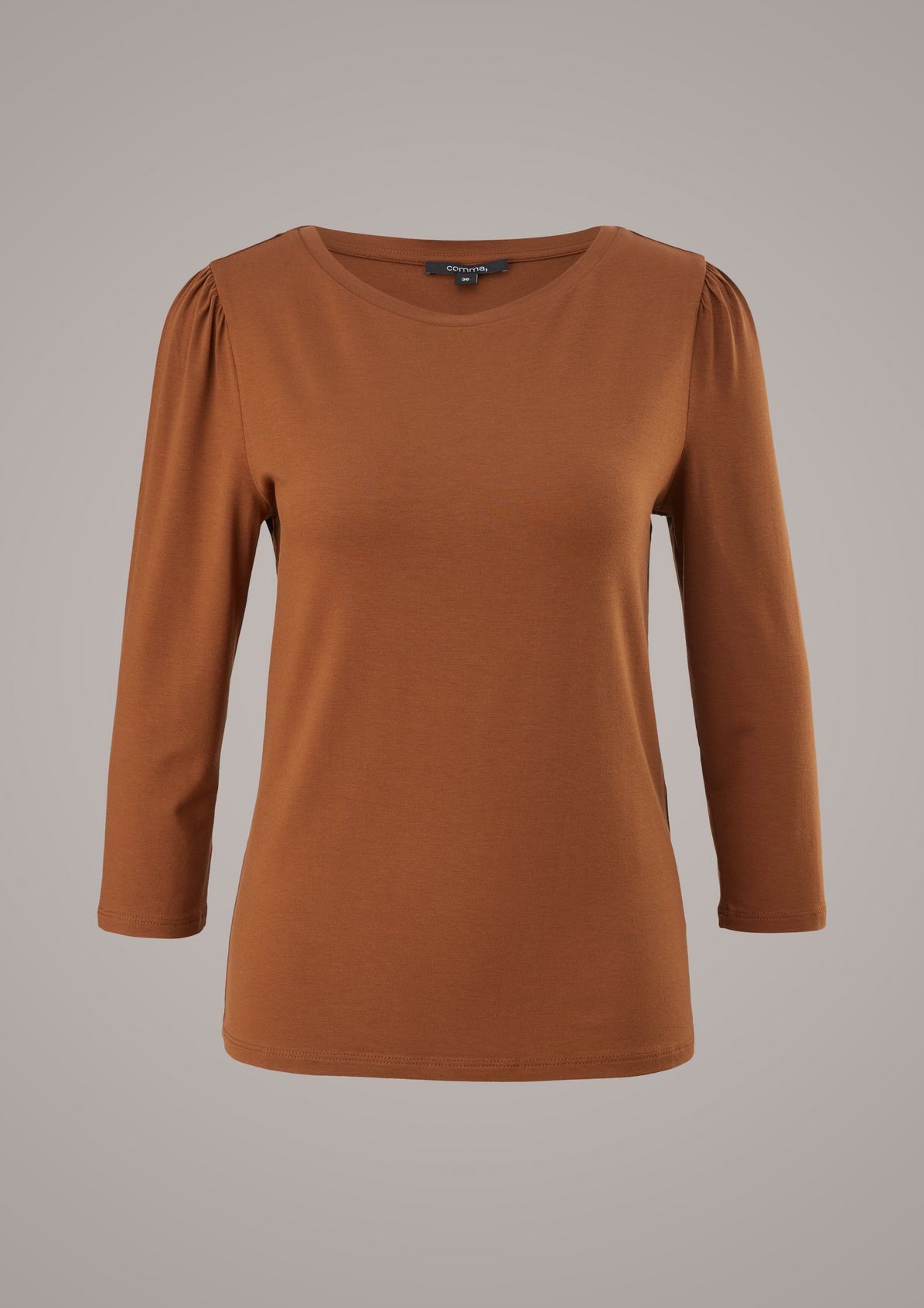 Stretch viscose T-shirt from comma