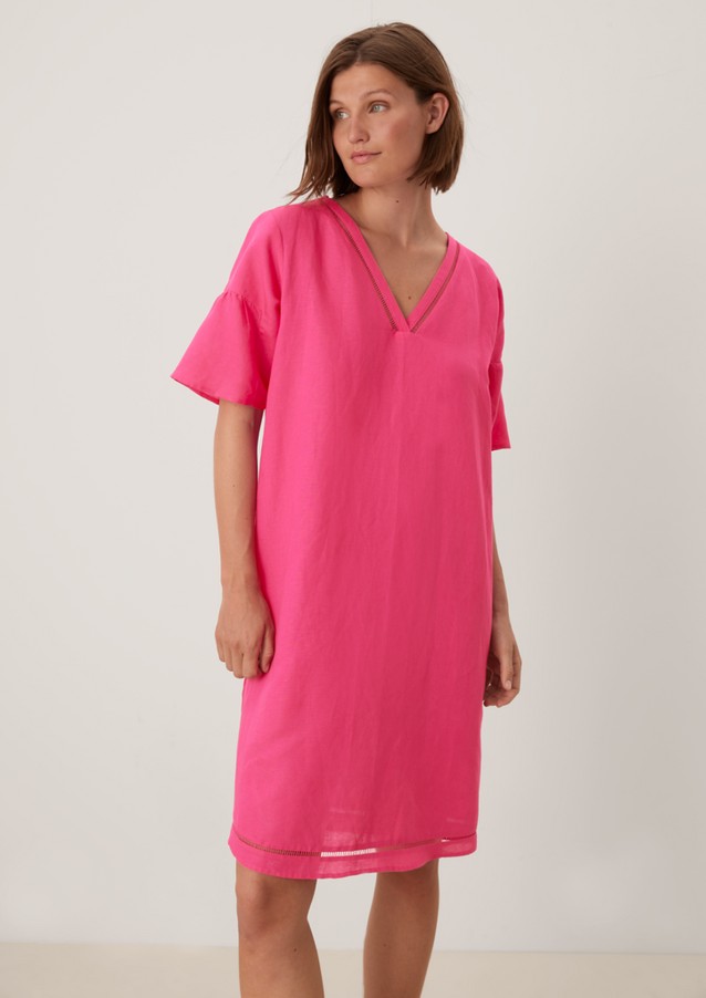Women Dresses | Linen blend tunic dress - NM60983