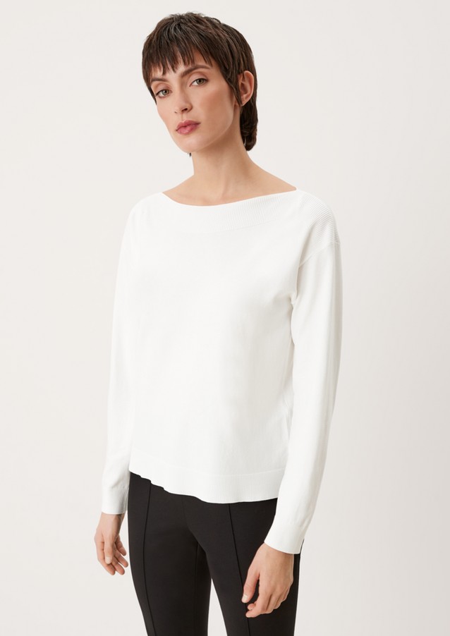 Damen Pullover & Sweatshirts | Pullover aus Viskosemix - UG10129