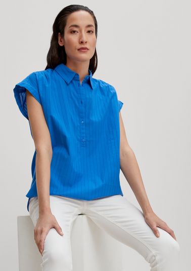 Breezy blouse with a stripe pattern from comma