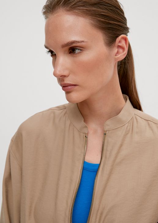 Blended modal jacket from comma