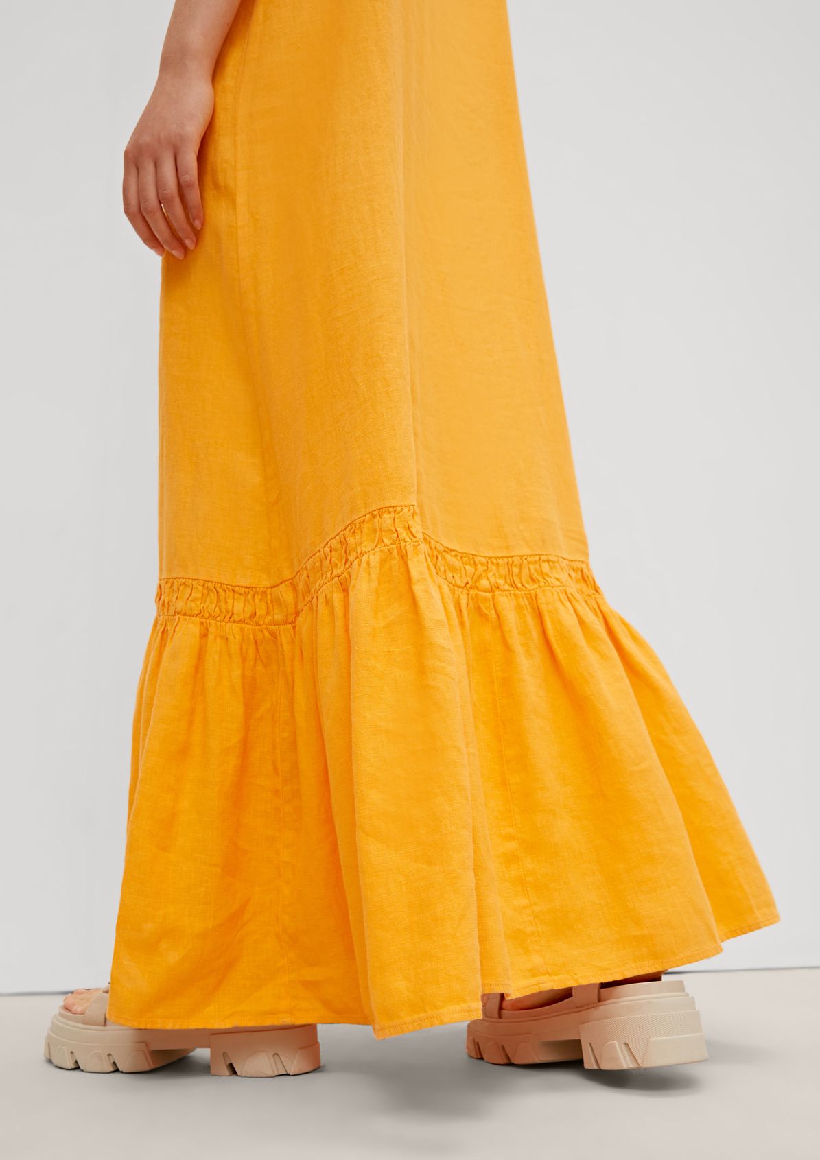Linen maxi dress from comma