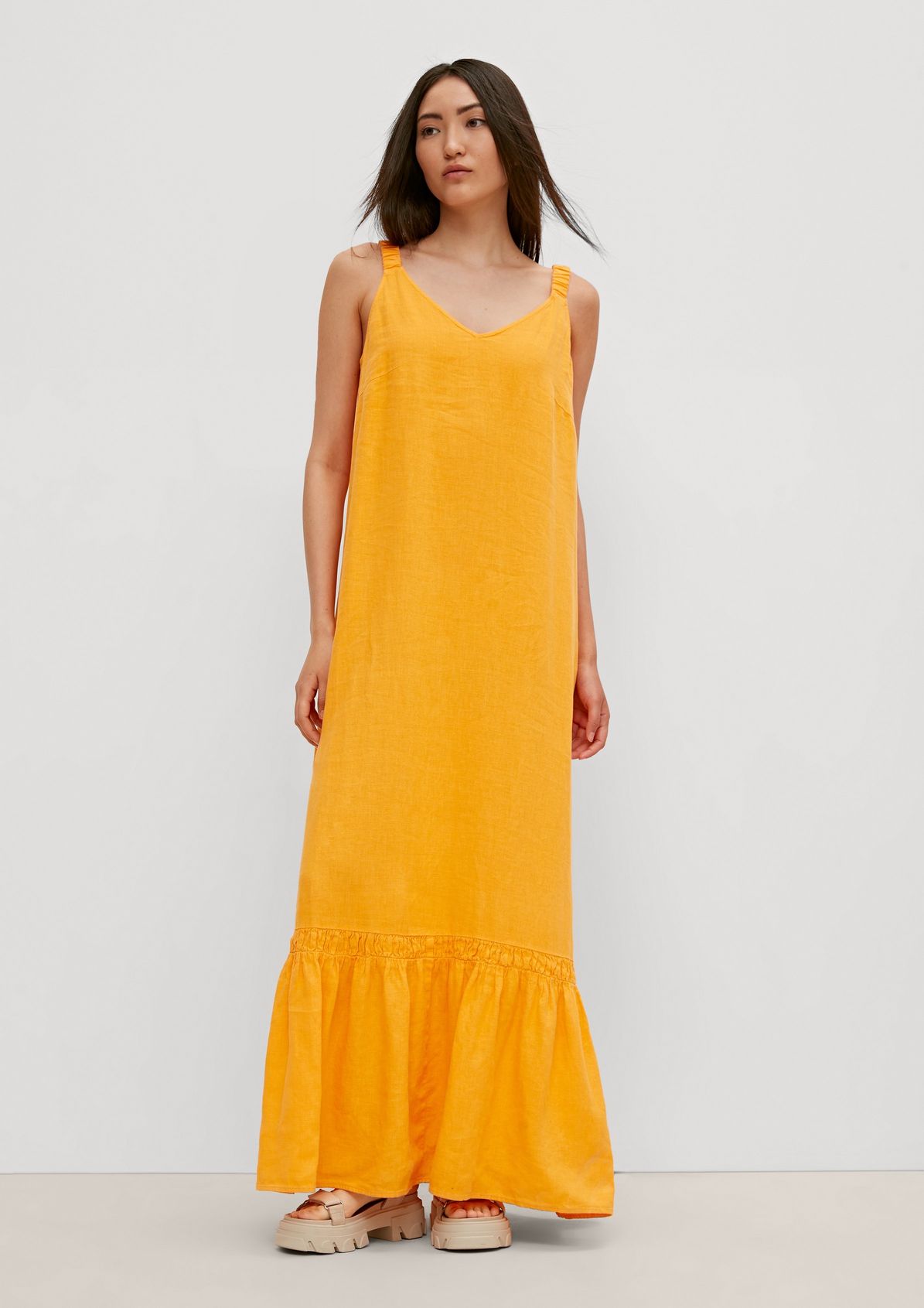 Linen maxi dress from comma