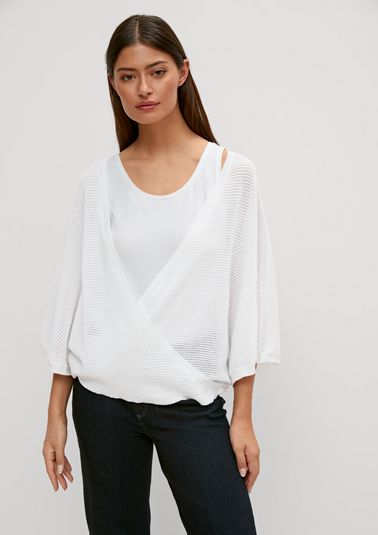 Convertible cardigan poncho from comma