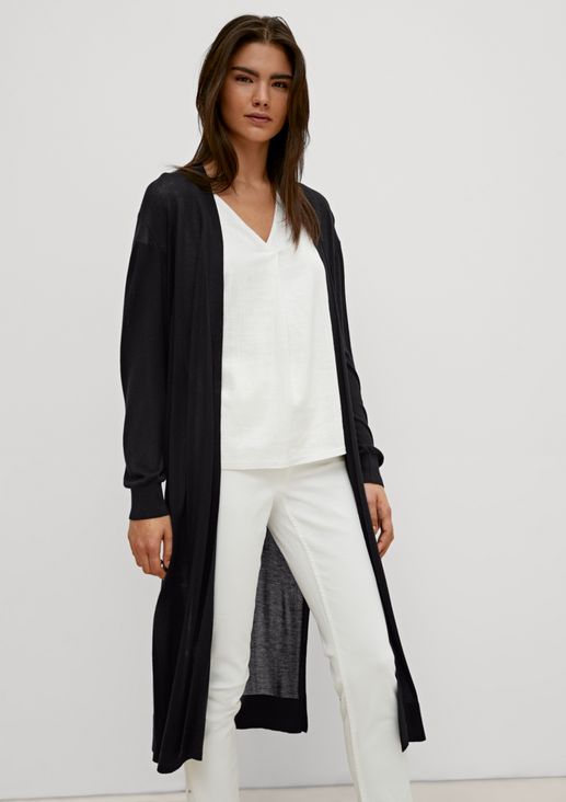 Lightweight long cardigan from comma